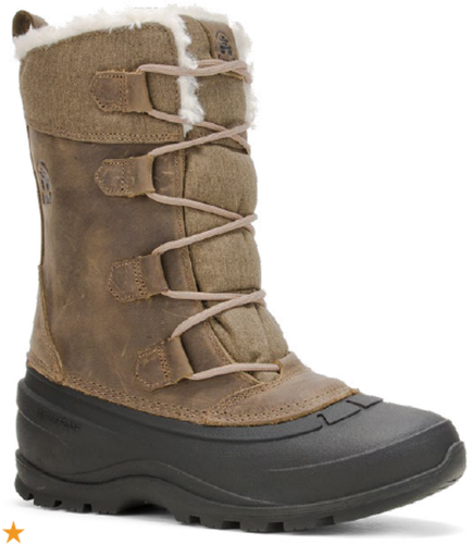 Kamik SNOWGEM women Winterschuh - fossil (Grösse: 36) von Kamik