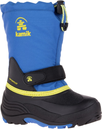 Kamik WATERBUG8G kids Winterschuh - blue/sulfur (Grösse: 26) von Kamik