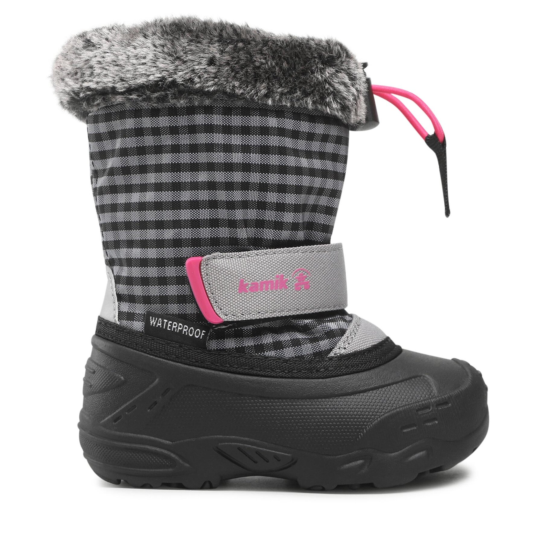 Schneeschuhe Kamik Mini 2 T NF9389 Grey/Pink von Kamik