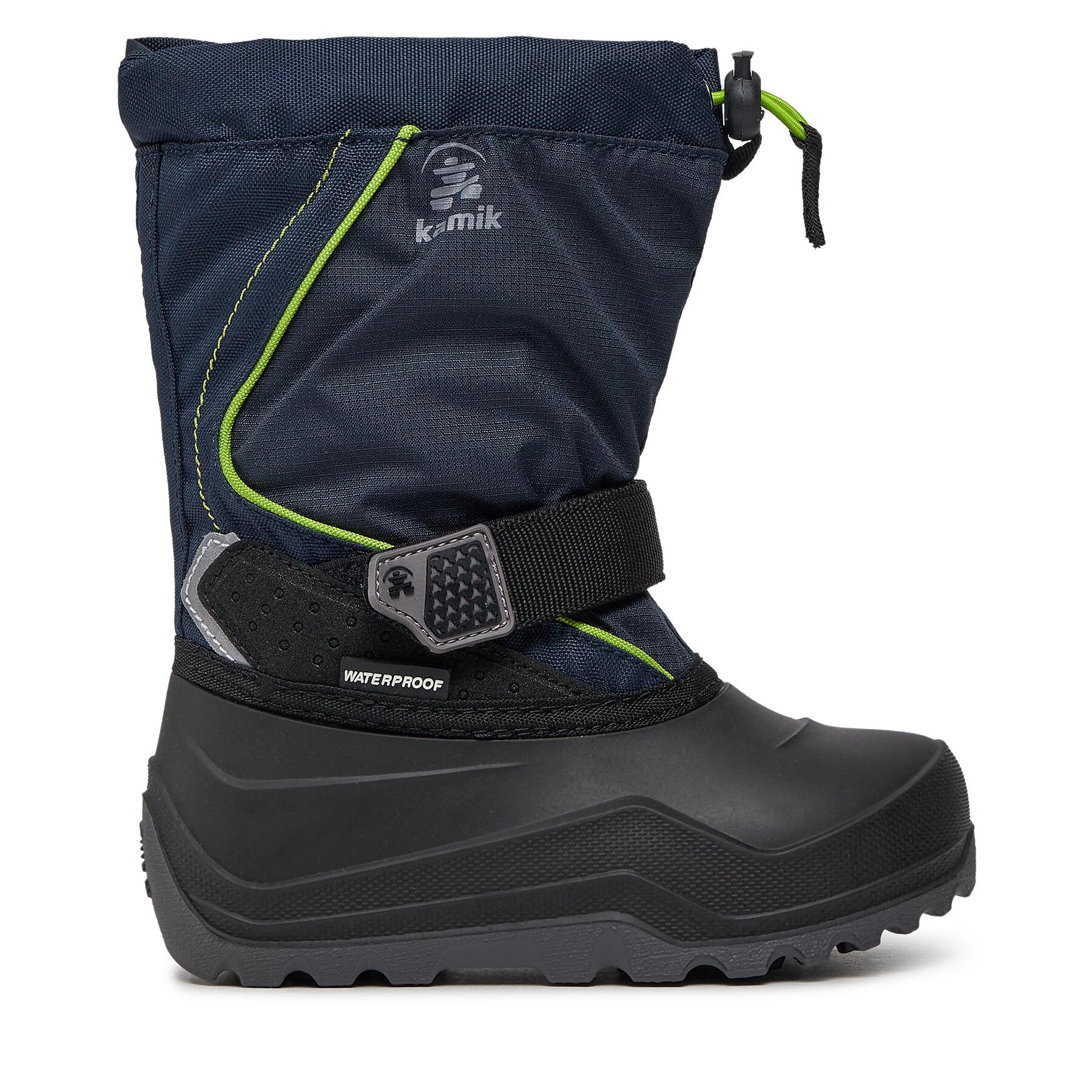 Schneeschuhe Kamik Snowfall 2 NF8418C Navy/Lime/Marice Citron von Kamik