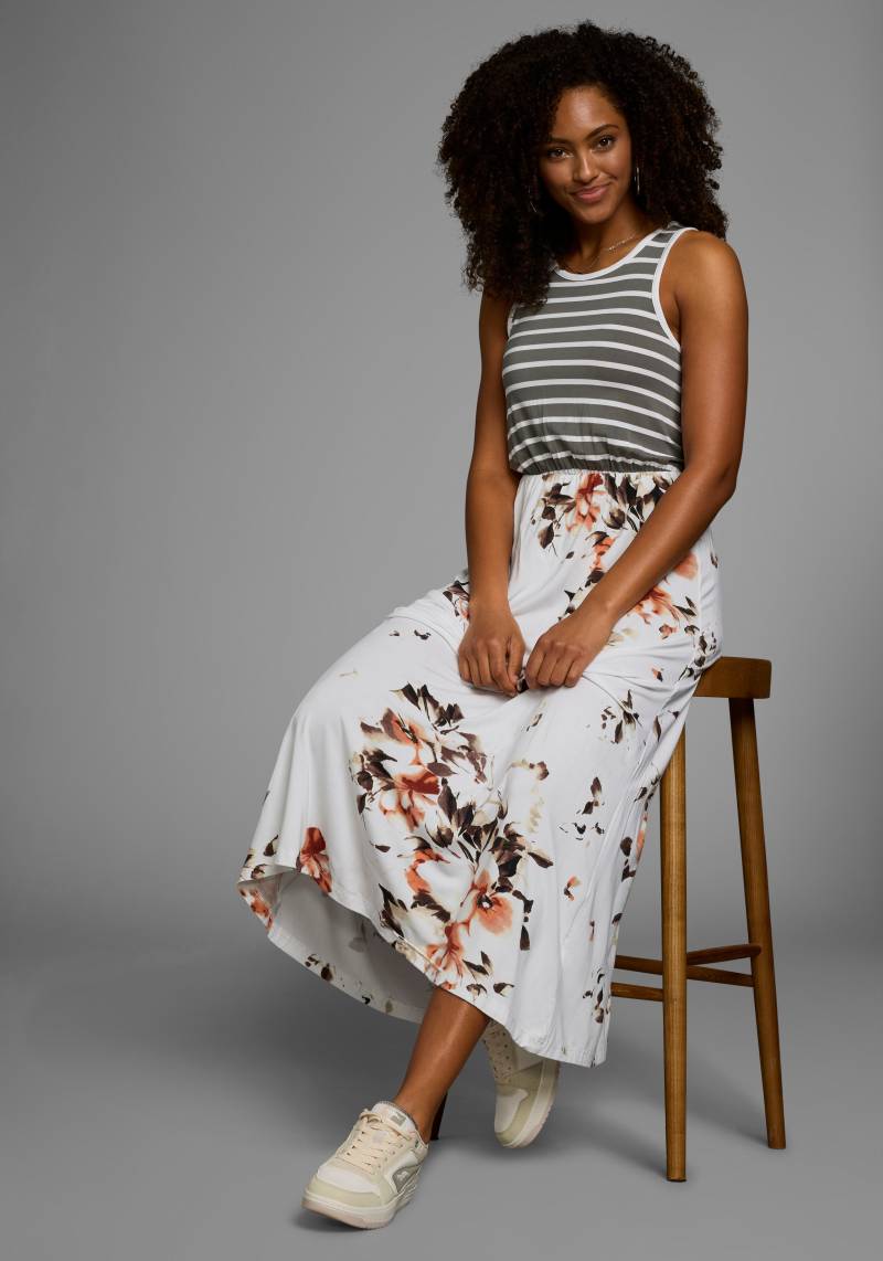 KangaROOS 2-in-1-Kleid, enganliegendes Oberteil mit fliessendem Rock von KangaROOS
