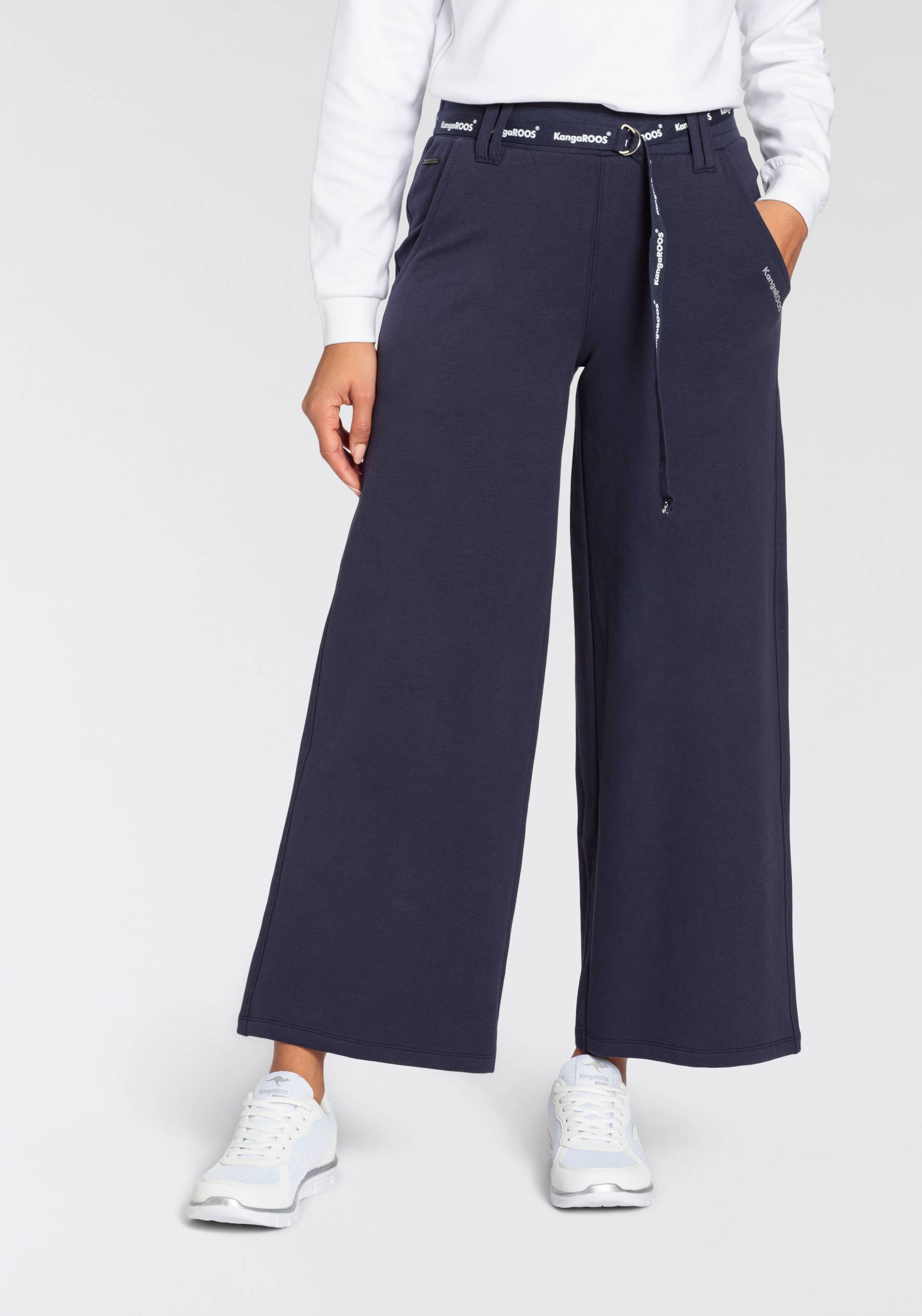 KangaROOS 3/4-Sweathose, mit weitem Bein in Culotte Form - NEUE-KOLLEKTION von KangaROOS