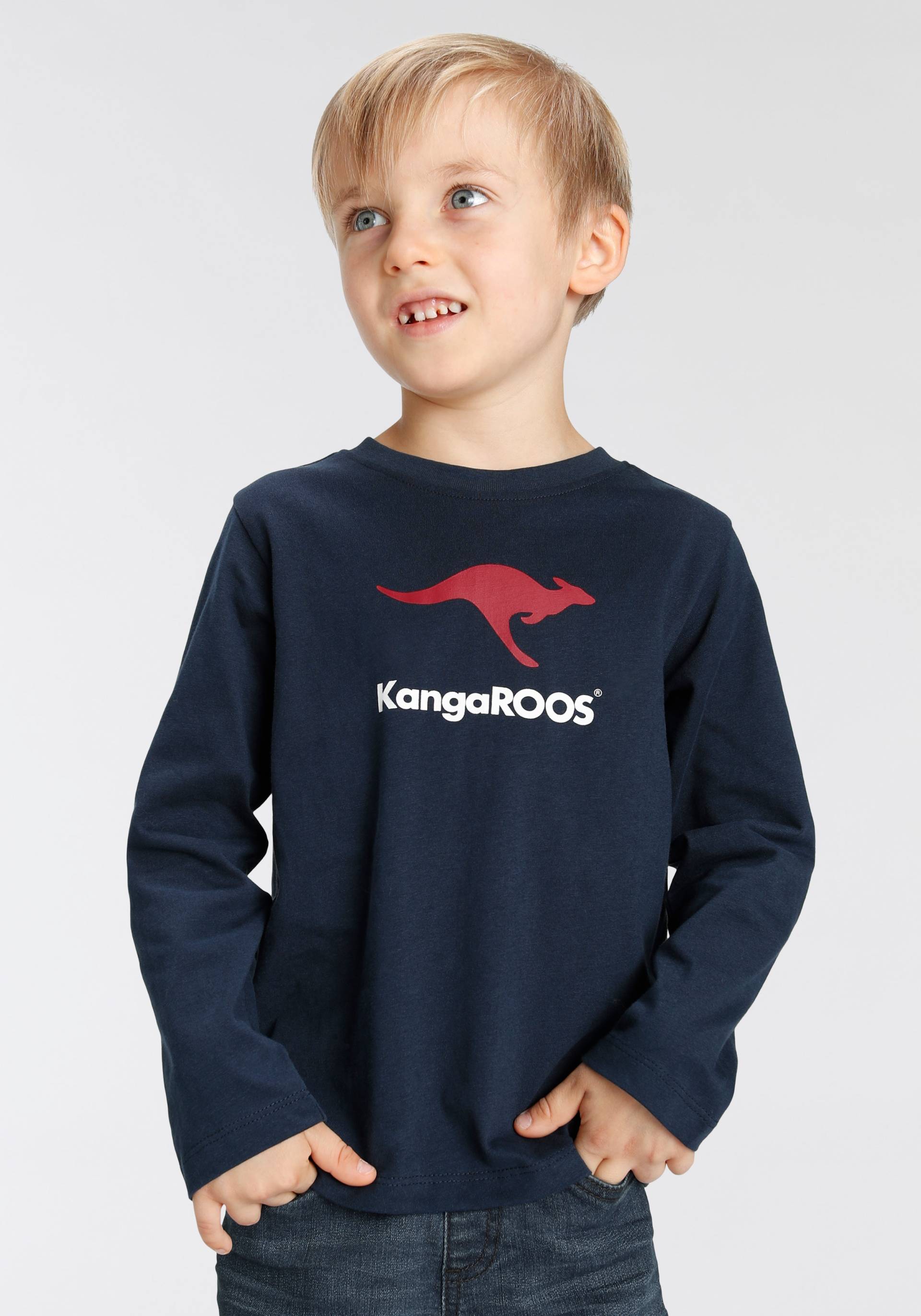 KangaROOS Langarmshirt »für kleine Jungen« von KangaROOS