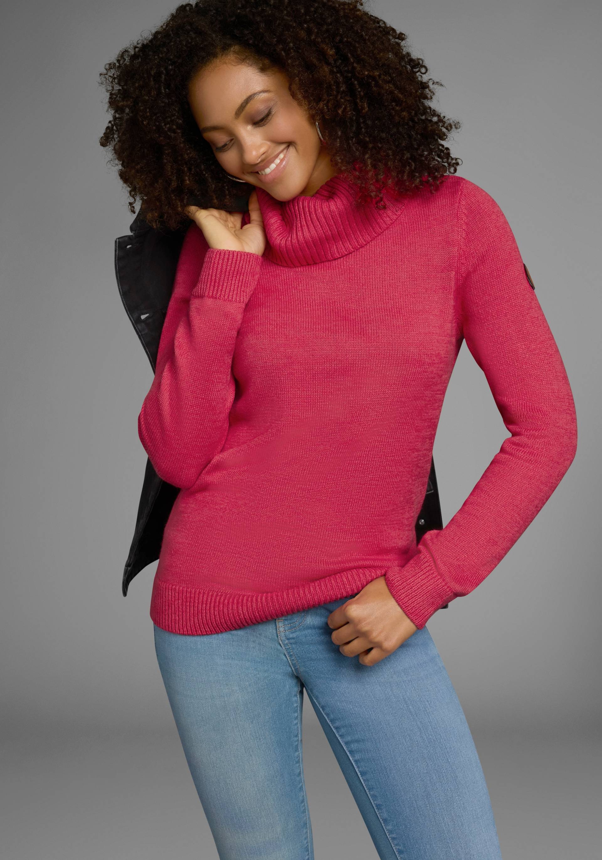 KangaROOS Rollkragenpullover, in klassischer Form KangaROOS Rollkragenpullover, in klassischer Form von KangaROOS