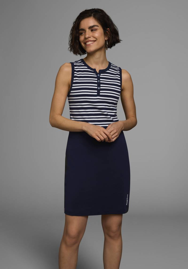 KangaROOS Sommerkleid, aus Rippware, Mini-Länge von KangaROOS