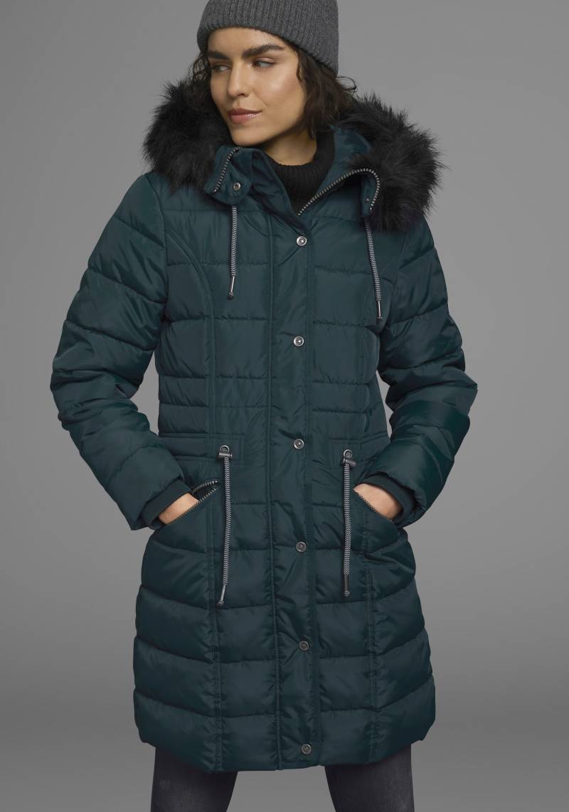 KangaROOS Steppjacke, mit Kapuze, figurbetonter Schnitt, mit Reissverschlusstaschen von KangaROOS
