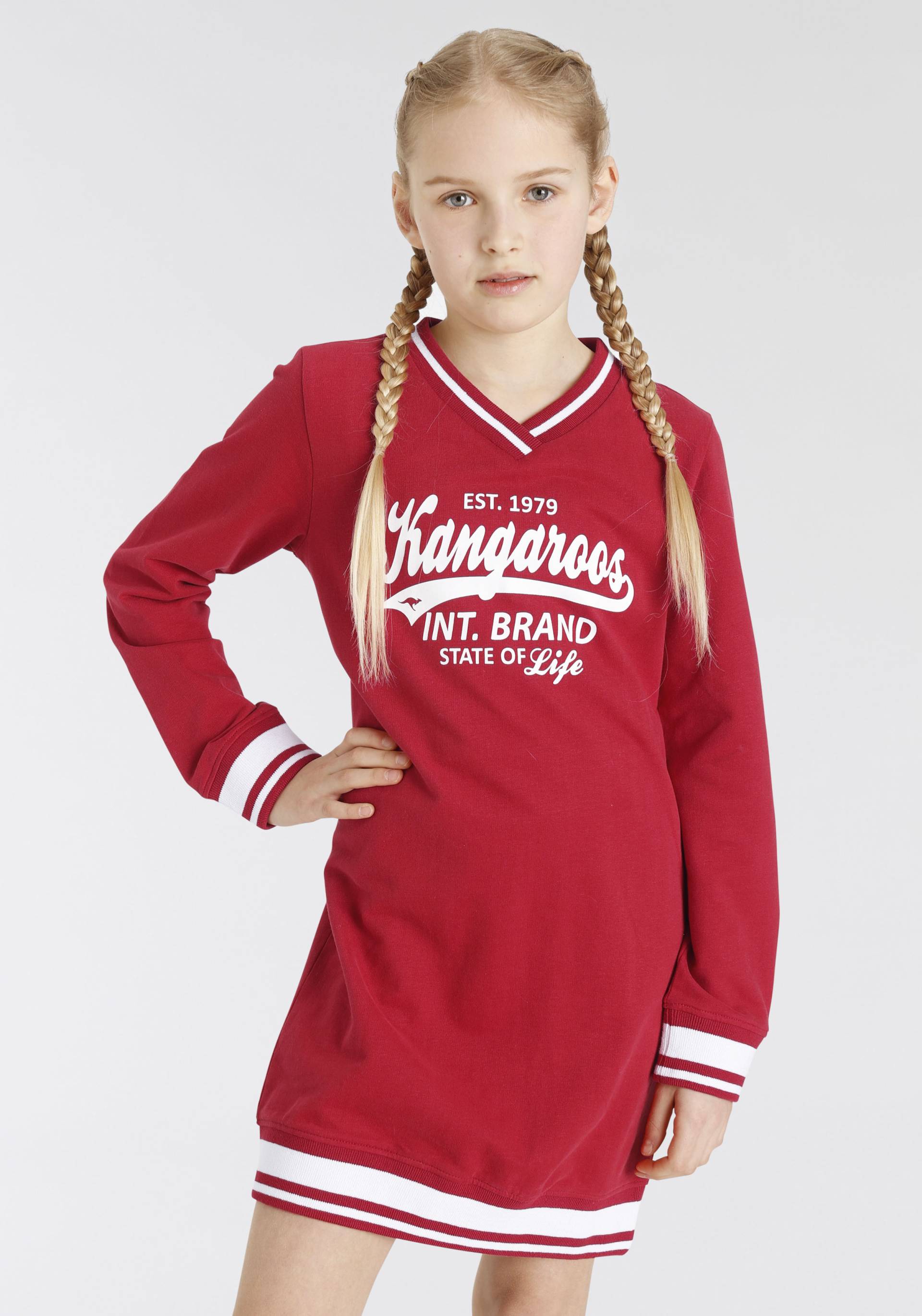 KangaROOS Sweatkleid »State of Life« von KangaROOS