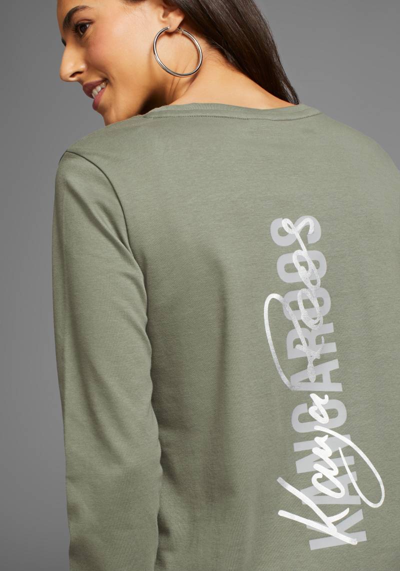 KangaROOS Sweatshirt, mit Rückenprint von KangaROOS