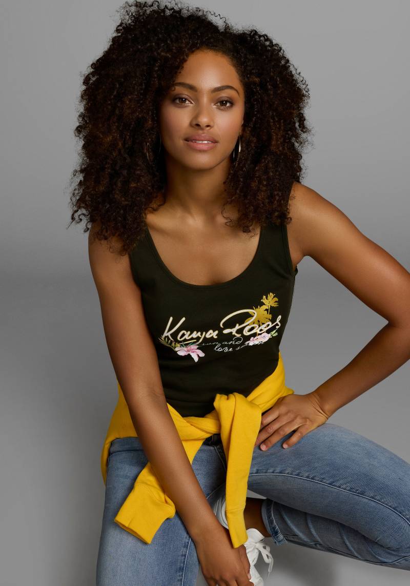 KangaROOS Tanktop, mit femininem Frontdruck von KangaROOS