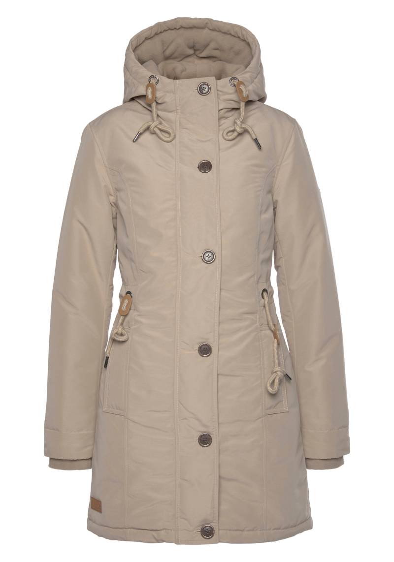 KangaROOS Winterjacke, mit Kapuze, für die kalte Jahreszeit, aus leichtem Webstoff, modisch von KangaROOS