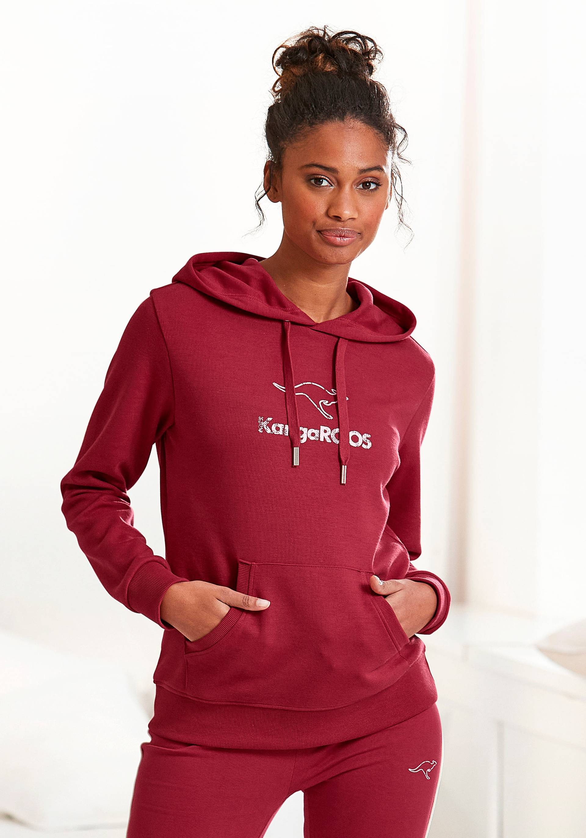 KangaROOS Hoodie, mit Kängurutasche, Loungewear, Loungeanzug von Kangaroos