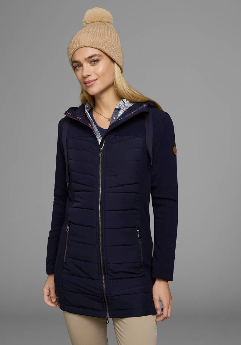 KangaROOS Langjacke, mit Kapuze, leichter Webstoff, figurbetonter Schnitt, mit Kapuze von Kangaroos