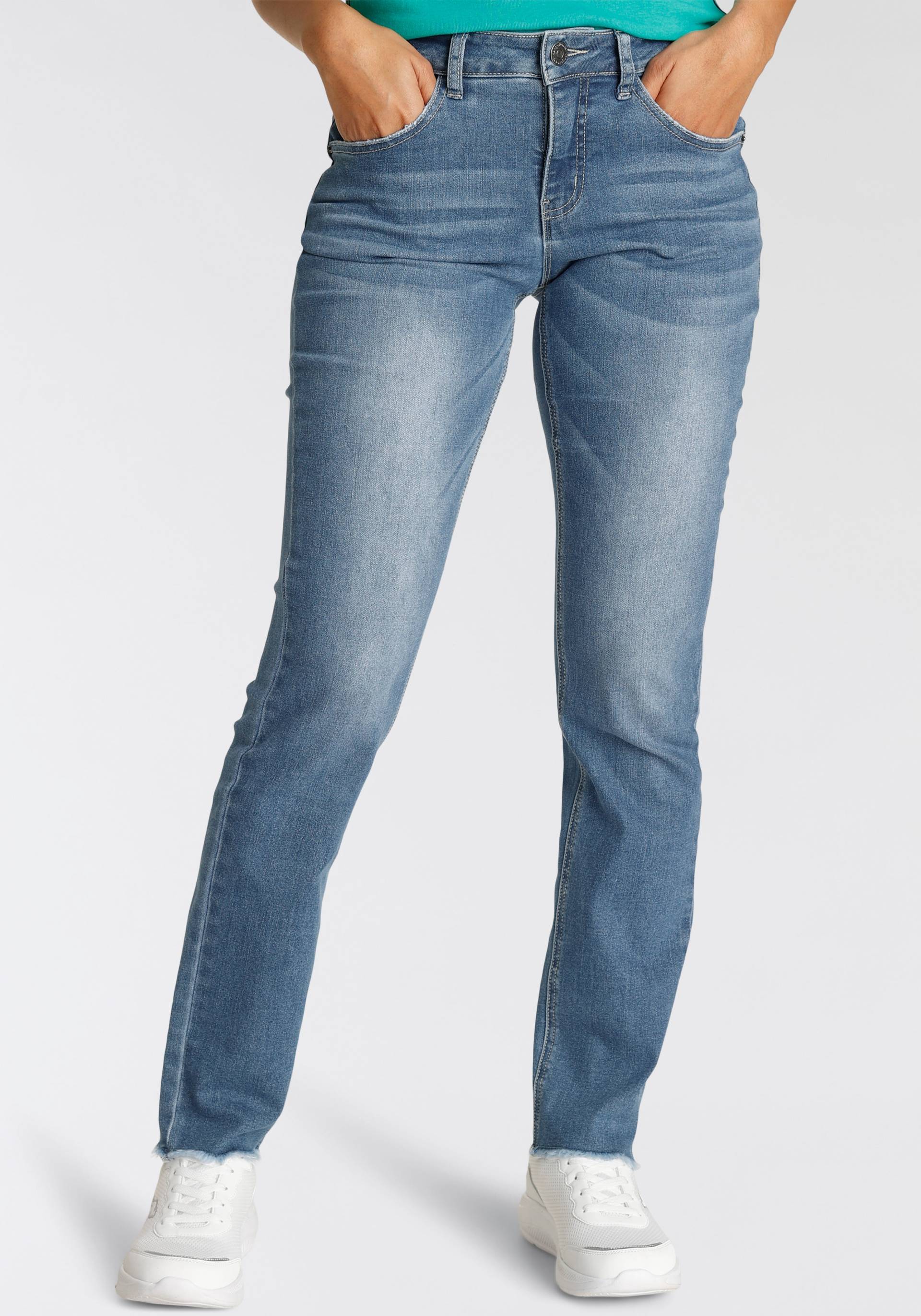 KangaROOS Regular-fit-Jeans »STRAIGHT-FIT MID RISE« von Kangaroos