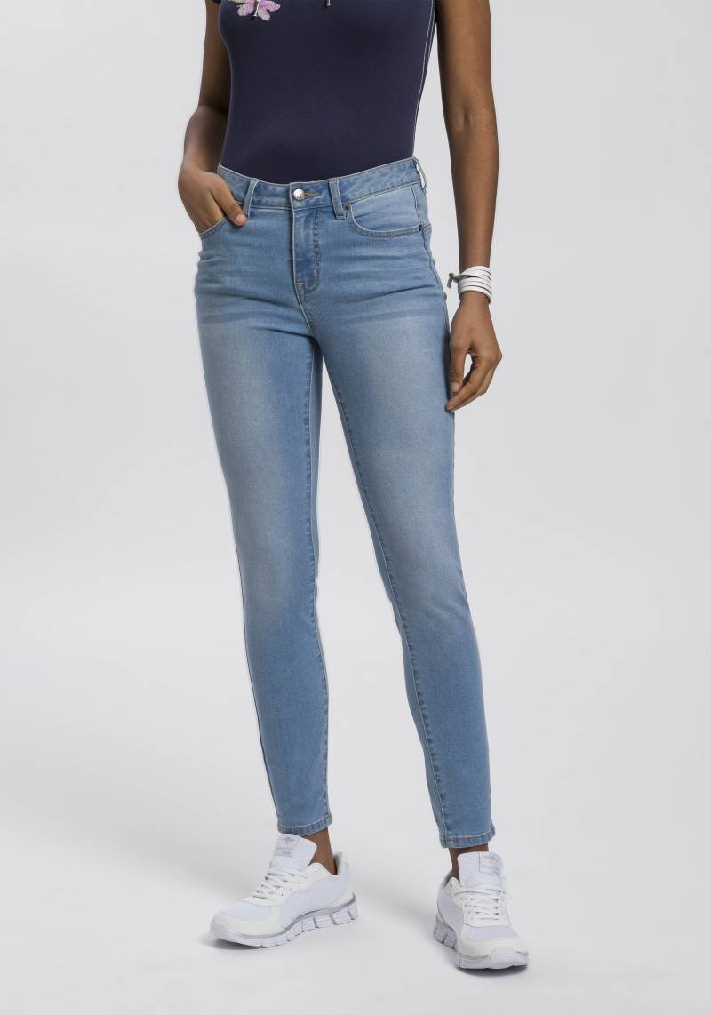 KangaROOS Slim-fit-Jeans »CROPPED HIGH WAIST SLIM FIT« von Kangaroos