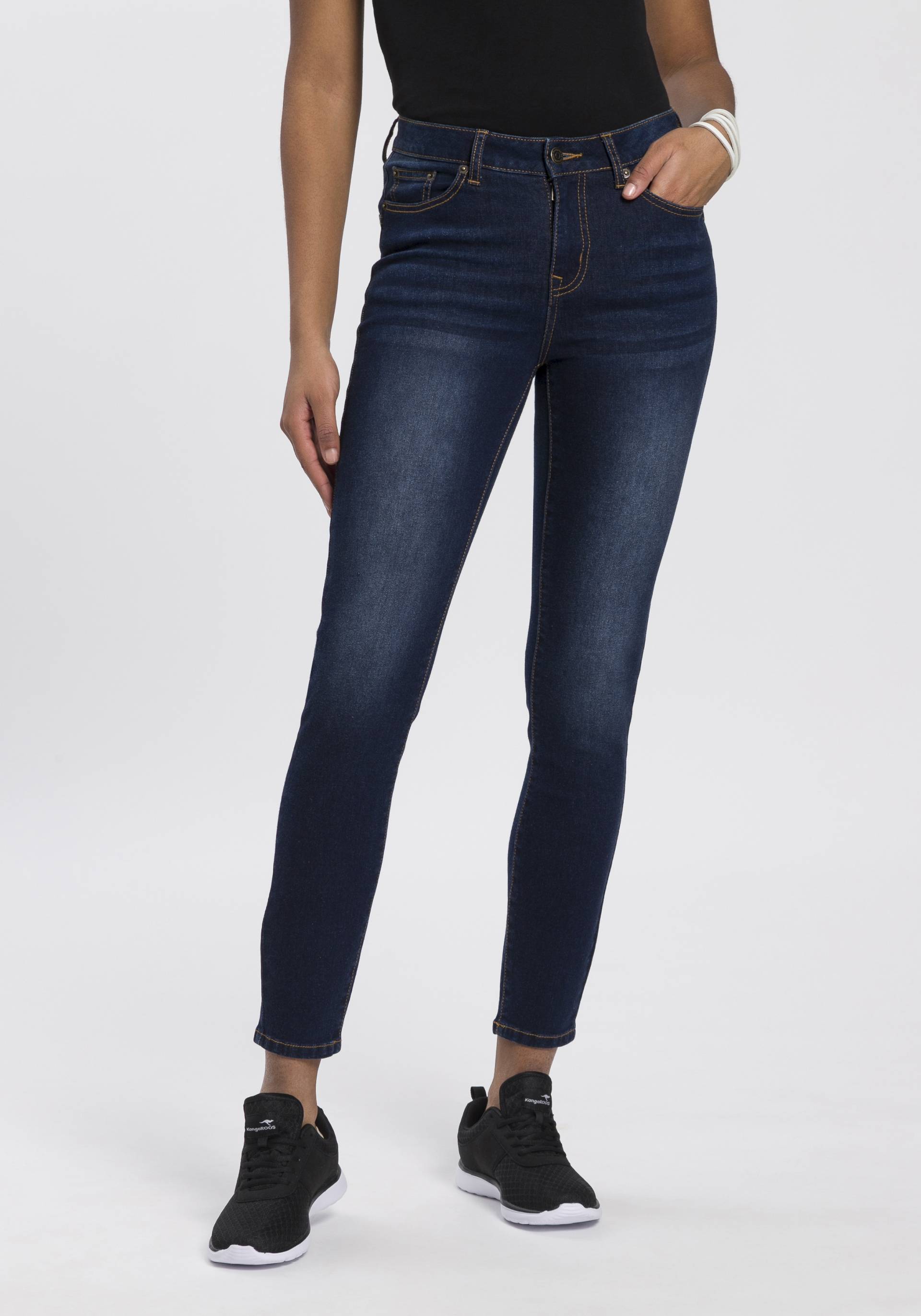 KangaROOS Slim-fit-Jeans »CROPPED HIGH WAIST SLIM FIT« von Kangaroos