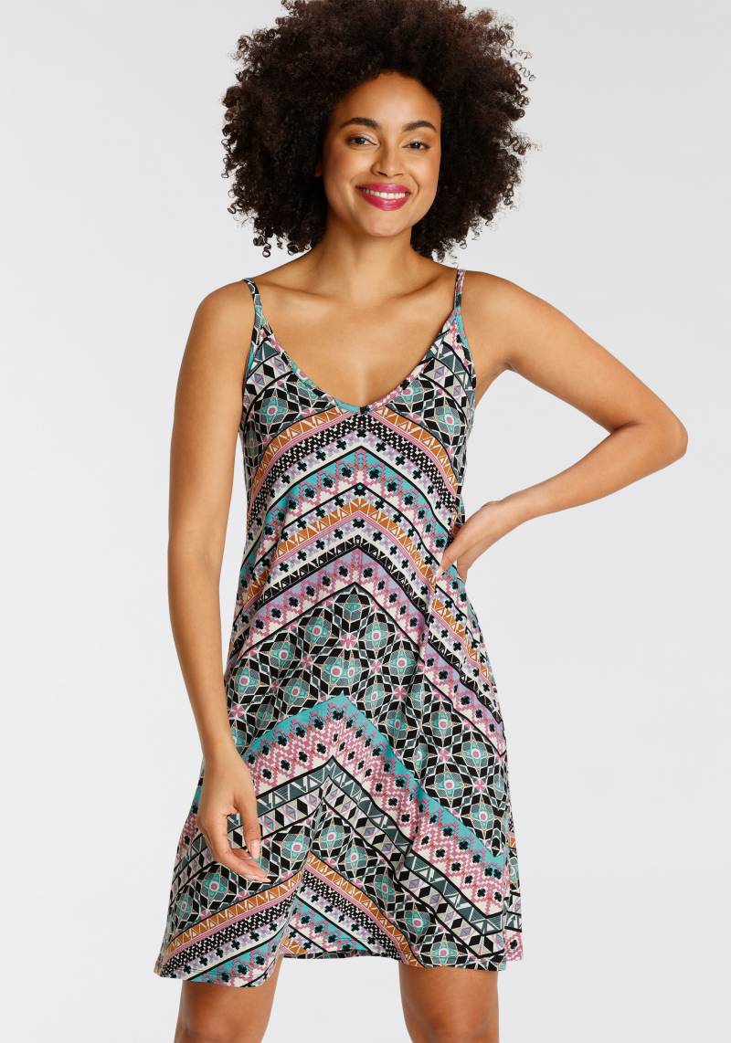 KangaROOS Sommerkleid, festliche Anlässe, kniefreie Länge, trendiger Ethno-Look von Kangaroos