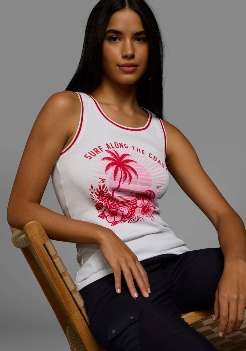 KangaROOS Tanktop, mit collem Sommer-Logo-Print - NEUE KOLLEKTION von Kangaroos