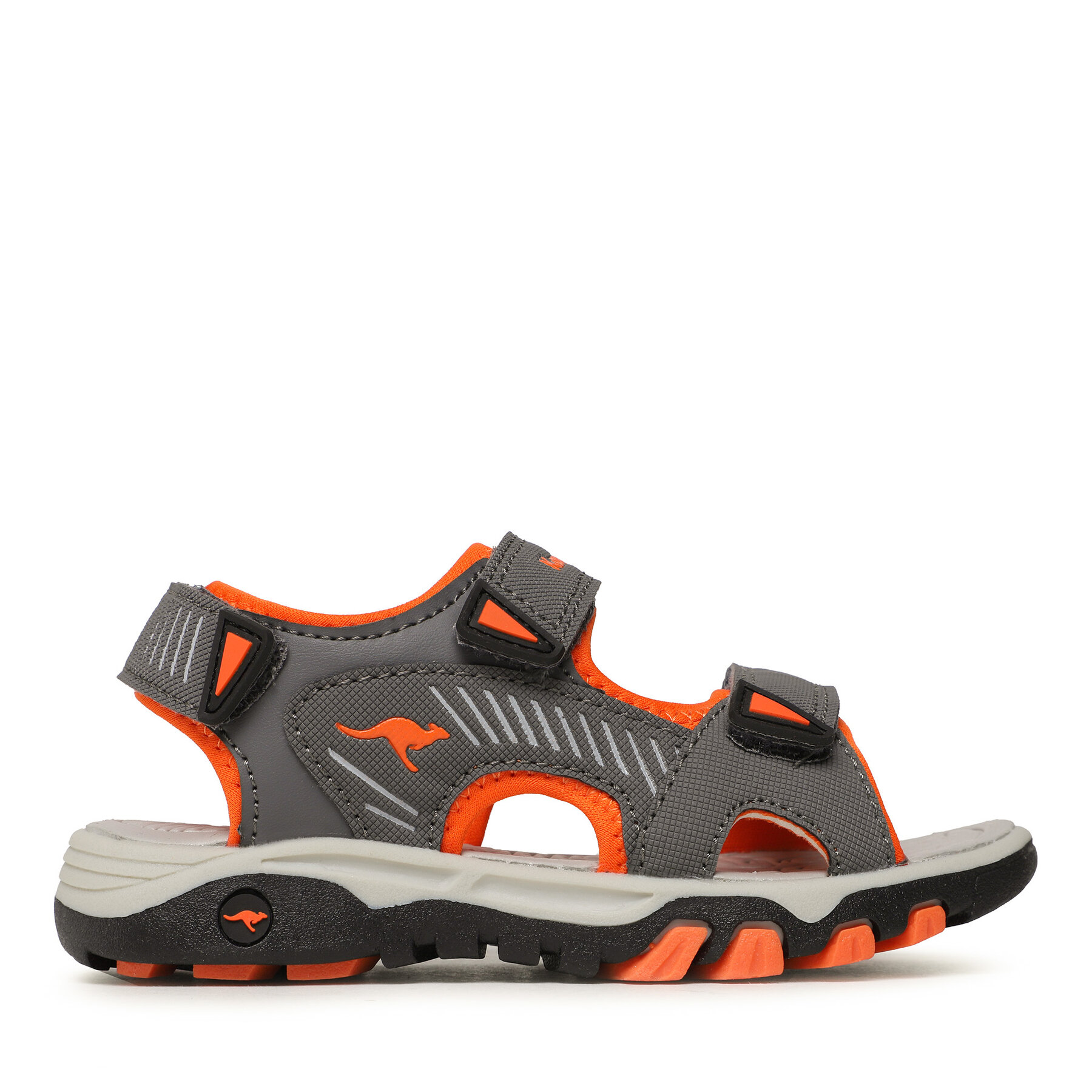 Sandalen KangaRoos 10049 000 2124 M Grey/Flame von Kangaroos