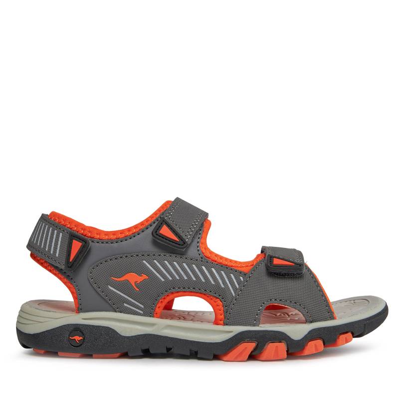 Sandalen KangaRoos 10049 000 2124 Steel Grey/Flame von Kangaroos