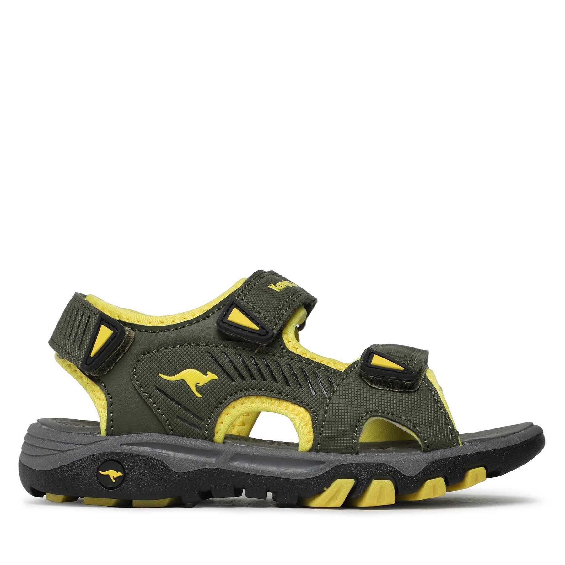 Sandalen KangaRoos 10049 000 8095 M Olive/Lemon Chrome von Kangaroos