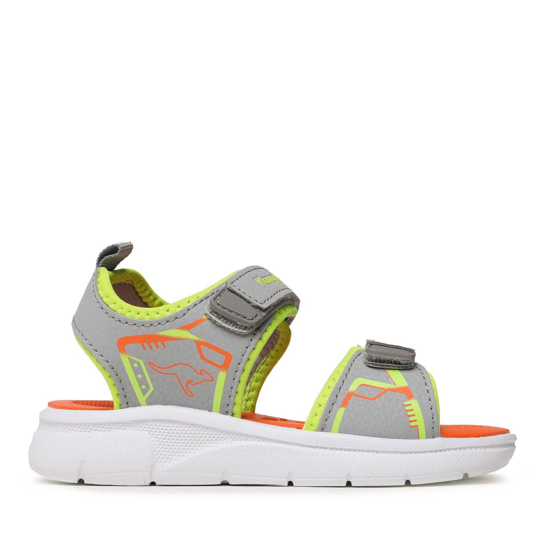 Sandalen KangaRoos 10061 000 2182 Grey/Lime von Kangaroos