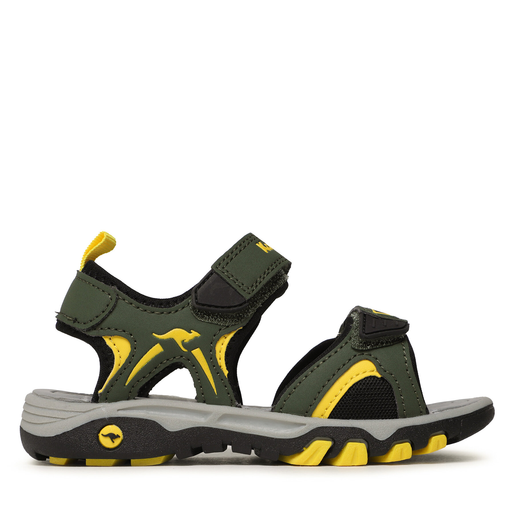 Sandalen KangaRoos 18729 000 8504 M Olive/Sun Yellow von Kangaroos