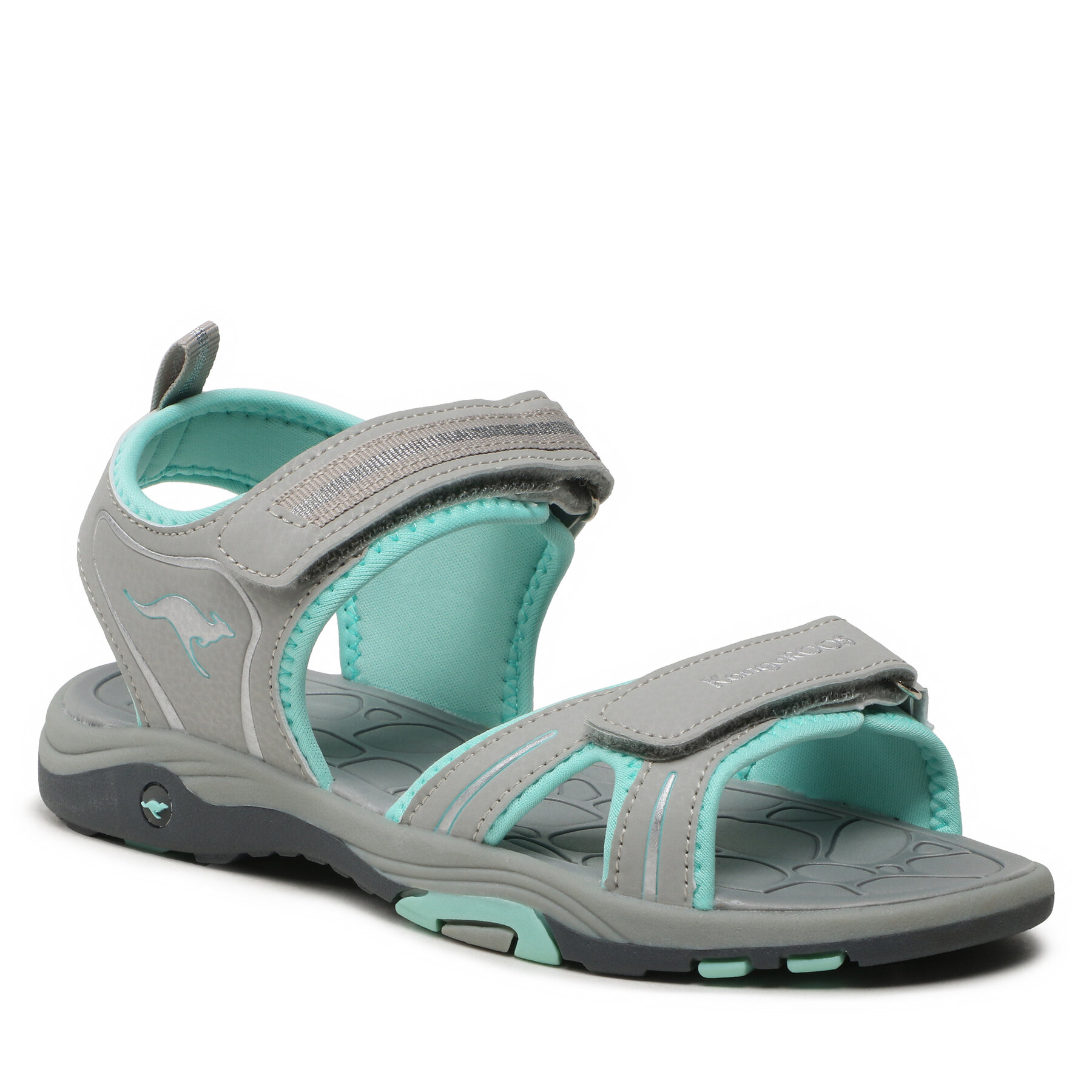 Sandalen KangaRoos K-Leni Ancona 18870 000 2138 Vapor Grey/Mint von Kangaroos