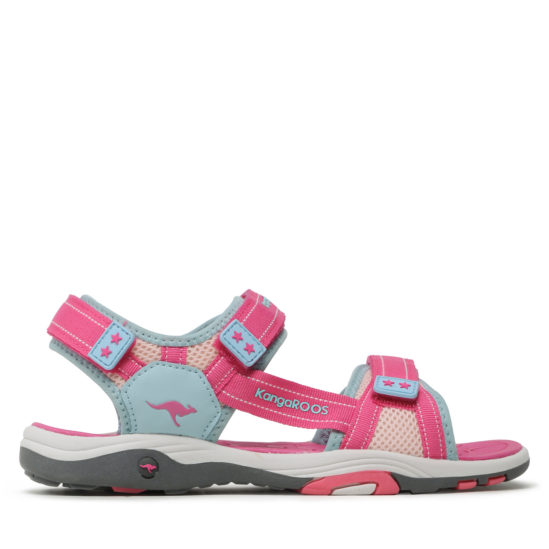 Sandalen KangaRoos K-Leni Kira 10045 000 4262 Blue Sky/Daisy Pink von Kangaroos