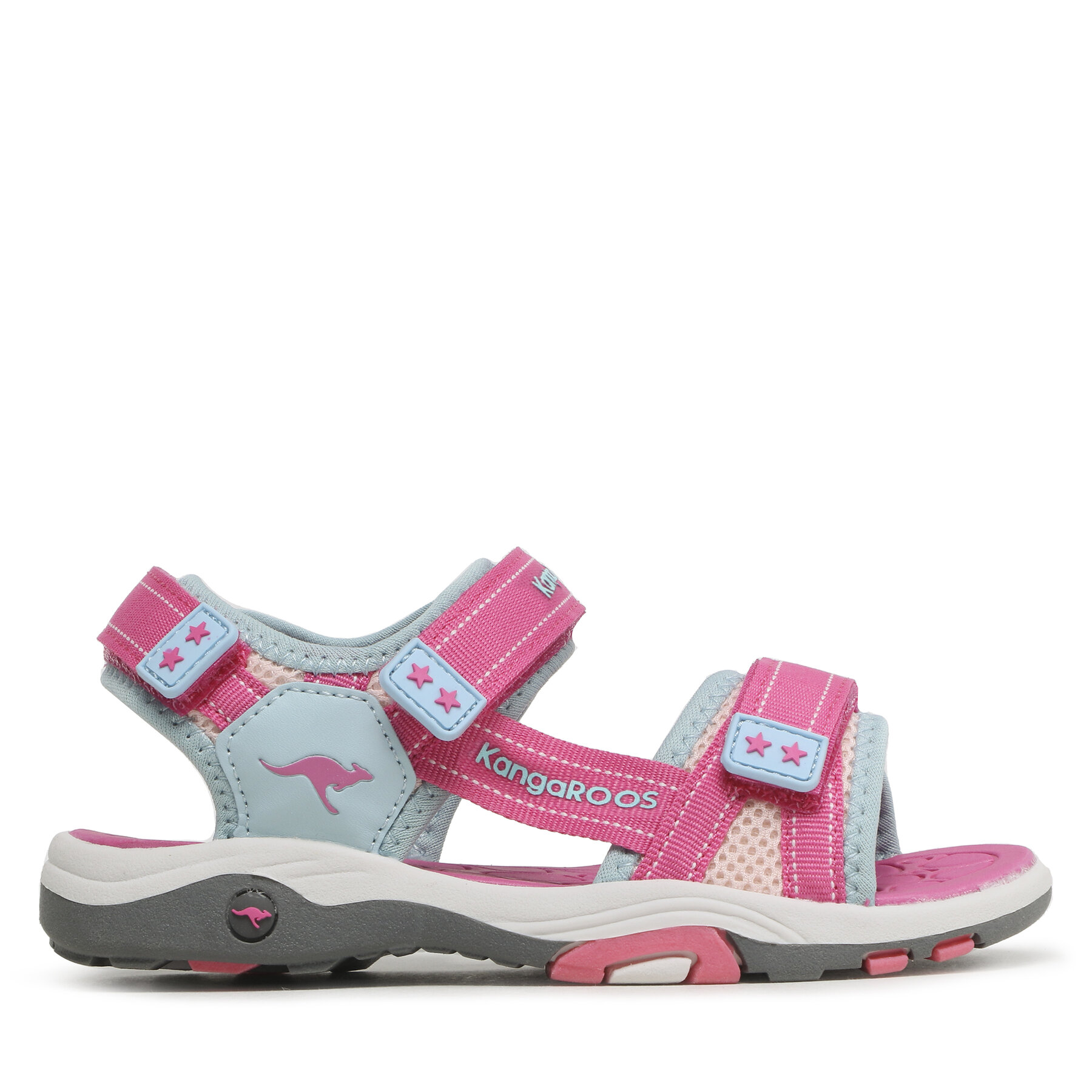 Sandalen KangaRoos K-Leni Kira 10045 000 4262 M Blue Sky/Daisy Pink von Kangaroos