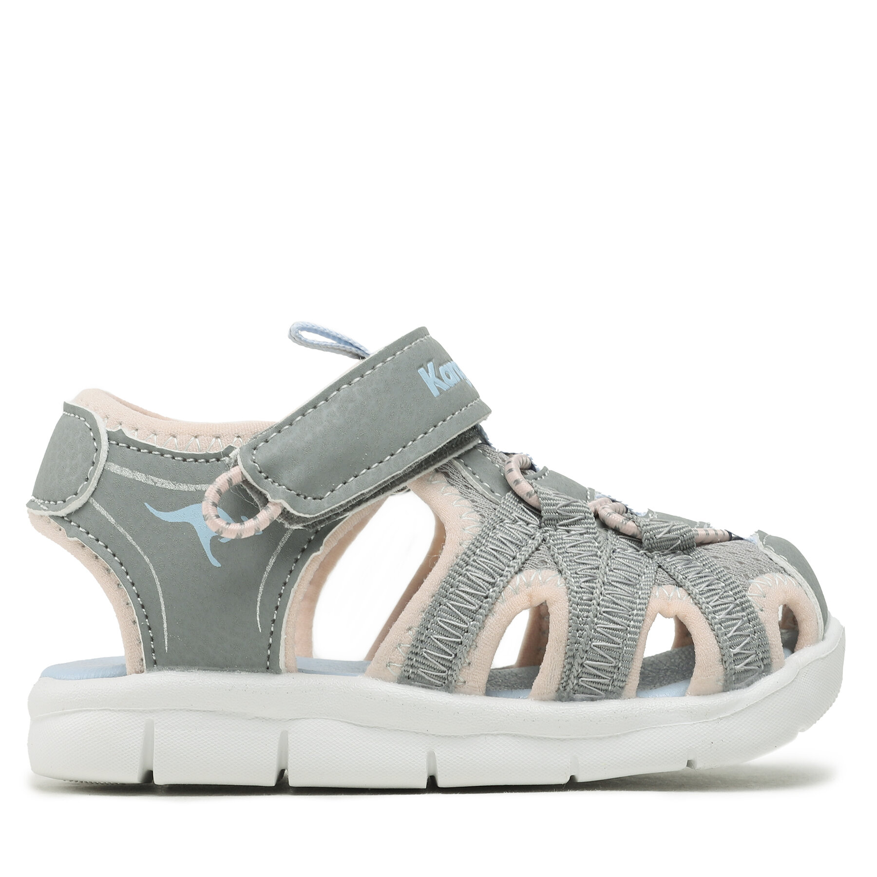 Sandalen KangaRoos K-Lil Ev 00015 000 2179 Ultimate Grey/Frost Pink von Kangaroos