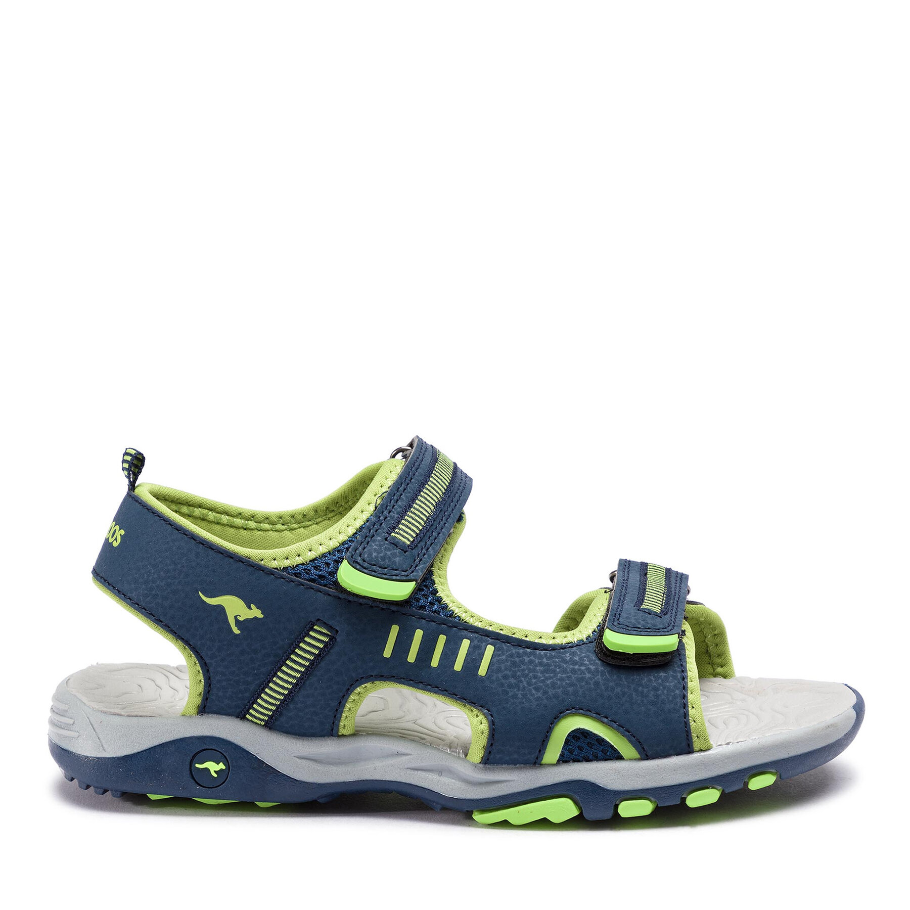 Sandalen KangaRoos K-Logan 18338 000 4054 D Dk Navy/Lime von Kangaroos