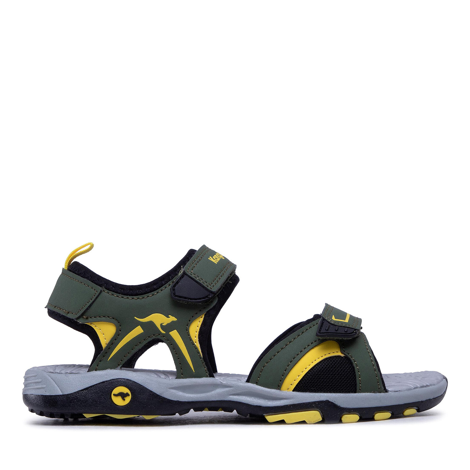 Sandalen KangaRoos K-Mont 18729 000 8504 Olive/Sun Yellow 1 von Kangaroos