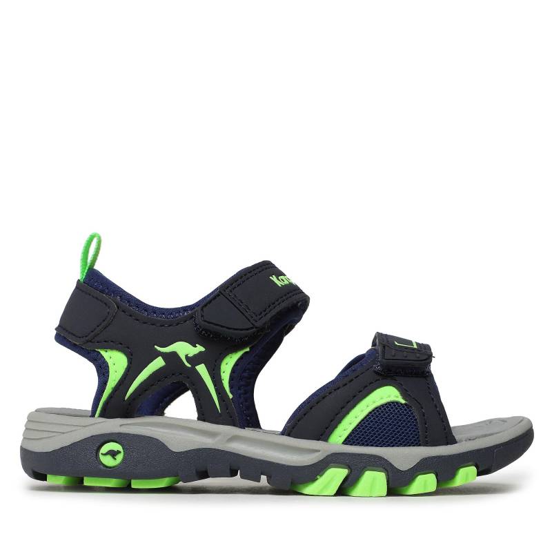 Sandalen KangaRoos K-Mont II 18729 000 4054 Dk Navy/Lime von Kangaroos