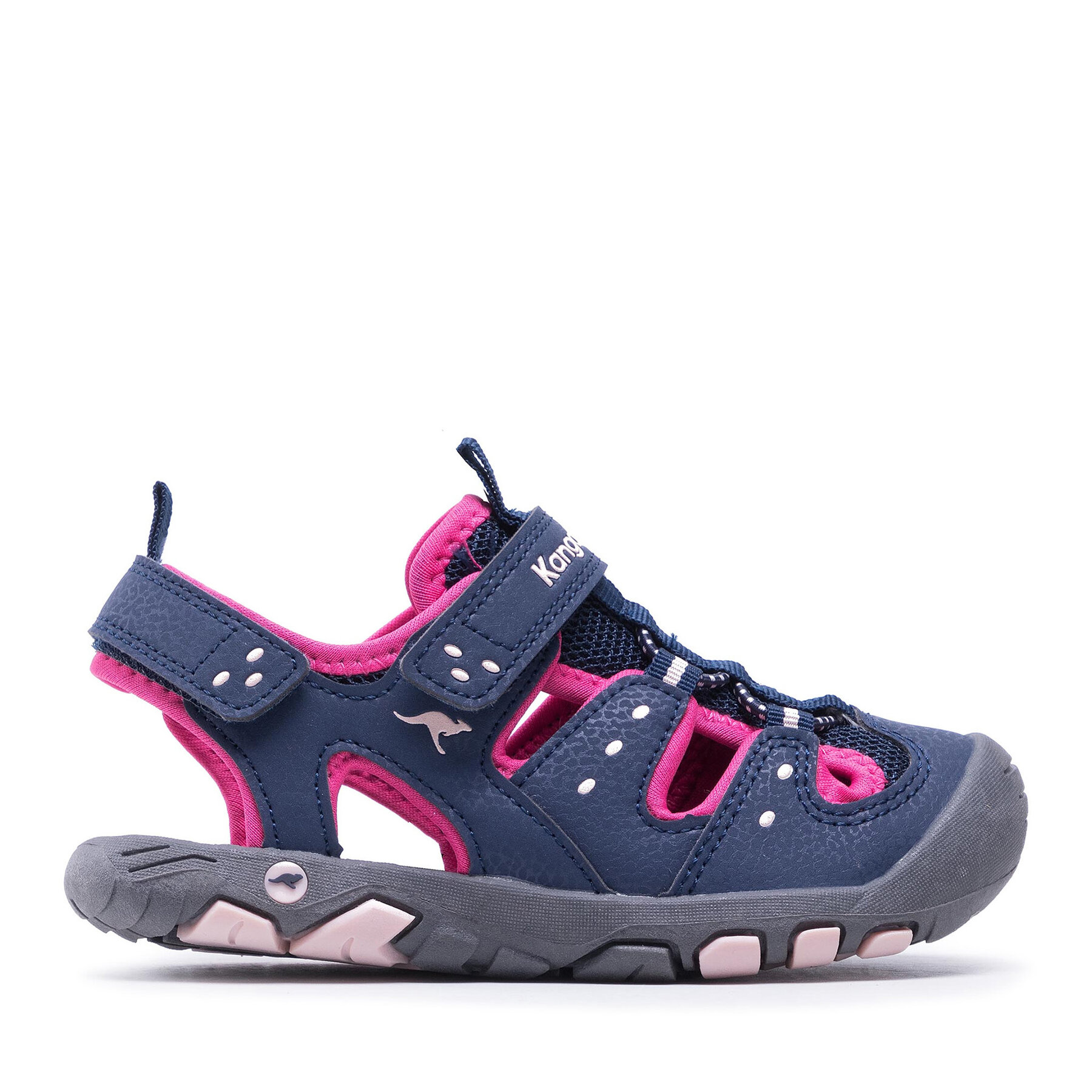 Sandalen KangaRoos K-Trek 18731 000 4294 Dk Navy/Fandango Pink von Kangaroos