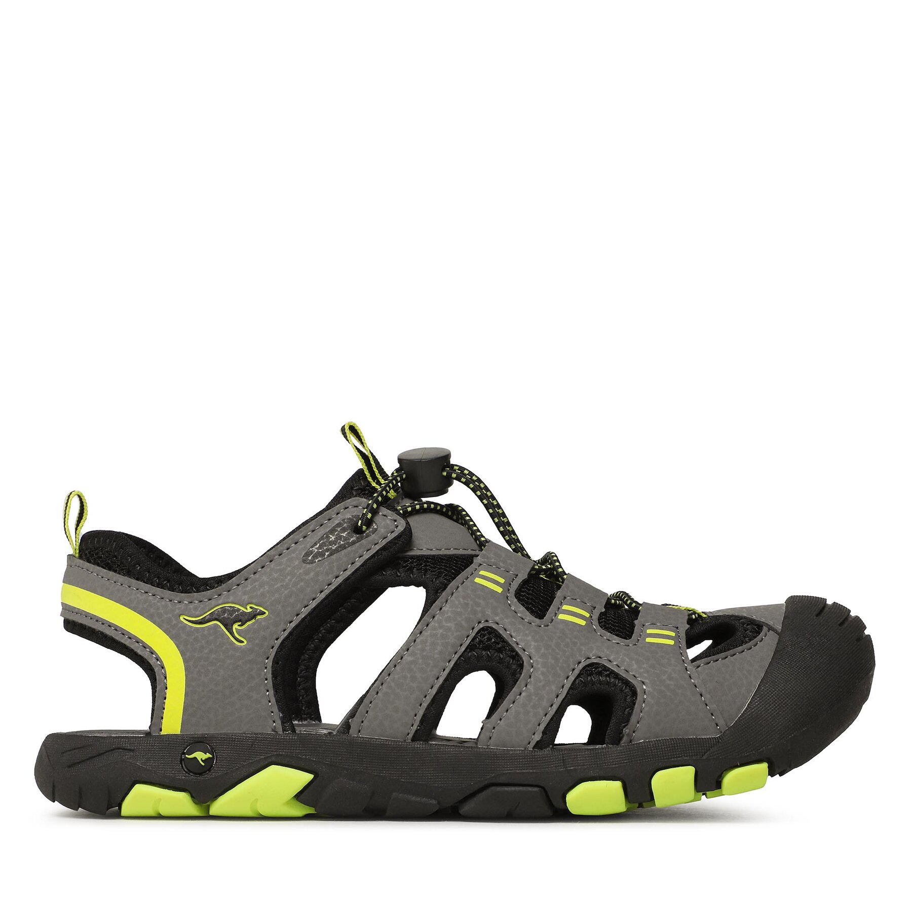 Sandalen KangaRoos K-Trek Jam 10046 000 2221 Steel Grey/Limetta von Kangaroos