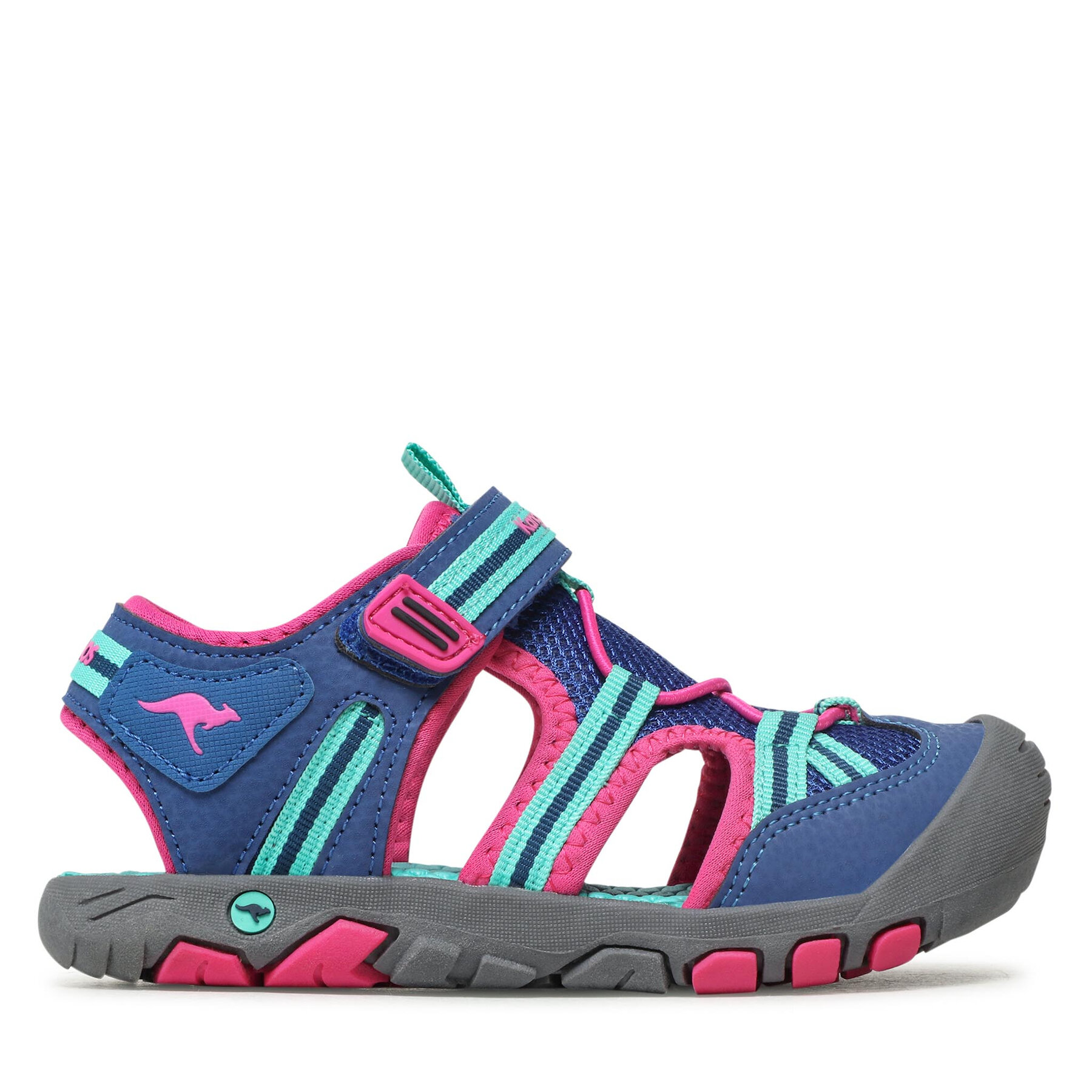 Sandalen KangaRoos K-Trek Trail 18868 000 4163 Midnight Blue/Fandango Pink von Kangaroos