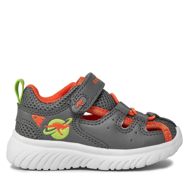 Sandalen KangaRoos Ki=Speedlite Ev 02107 000 2124 Steel Grey/Flame von Kangaroos