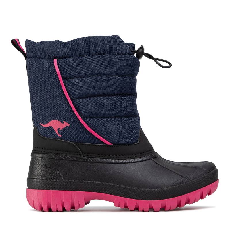 Schneeschuhe KangaRoos K-Ben 18672 000 4204 Dk Navy/Daisy Pink 1 von Kangaroos