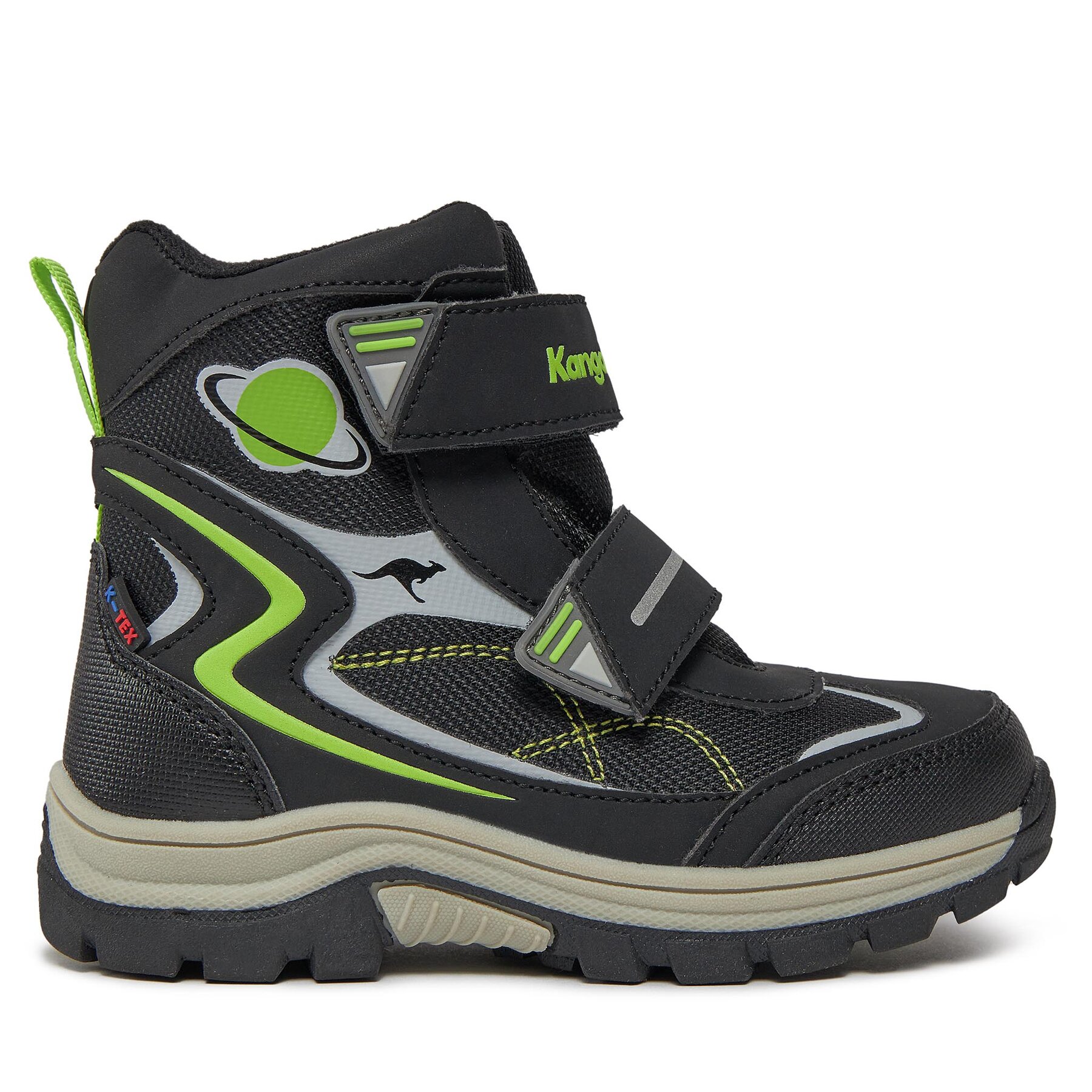 Schneeschuhe KangaRoos K-Lawi V Ktx 18972 000 5008 Black/Lime von Kangaroos