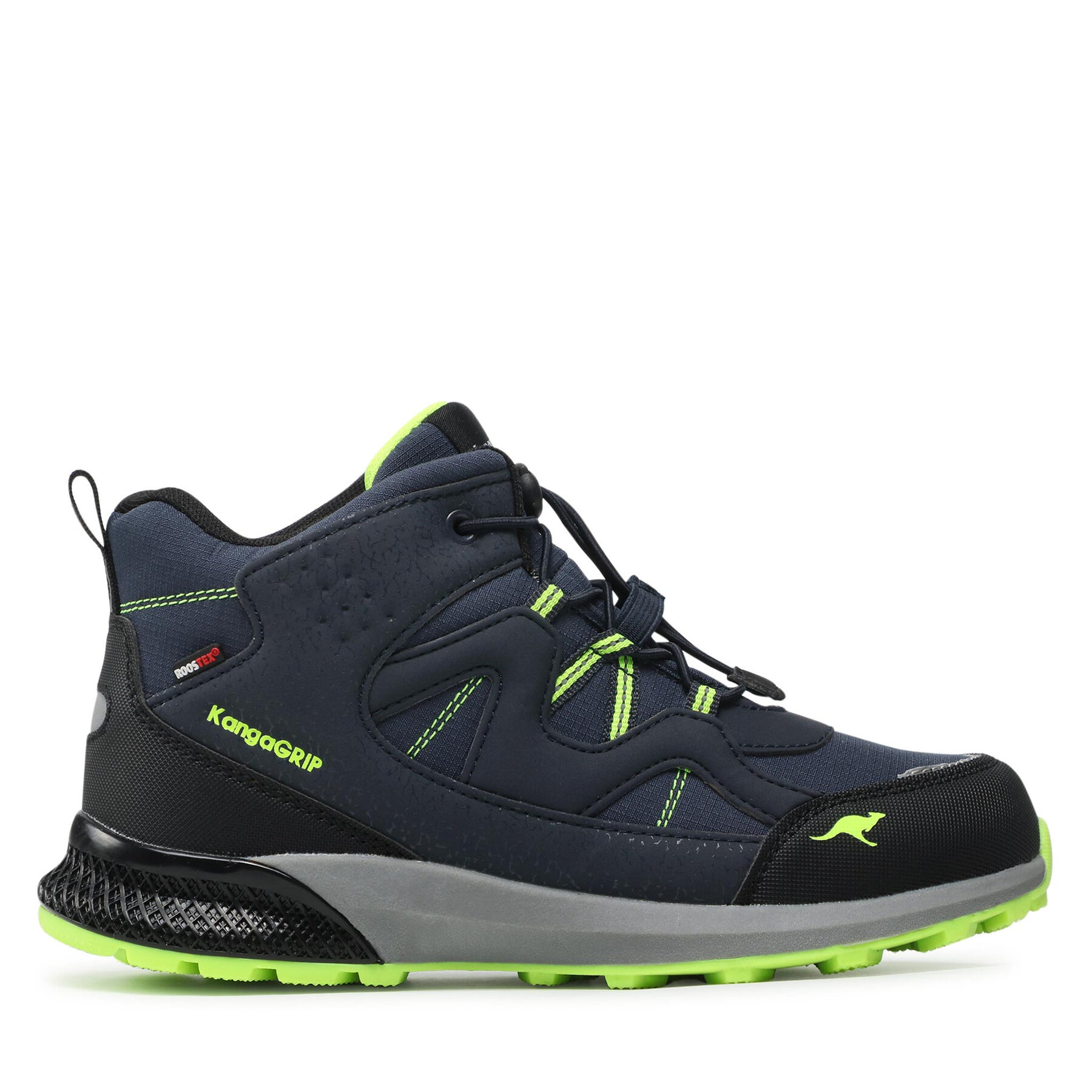 Schnürschuhe KangaRoos K-Hk Tour Rtx 18801 000 4054 D Dk Navy/Lime von Kangaroos