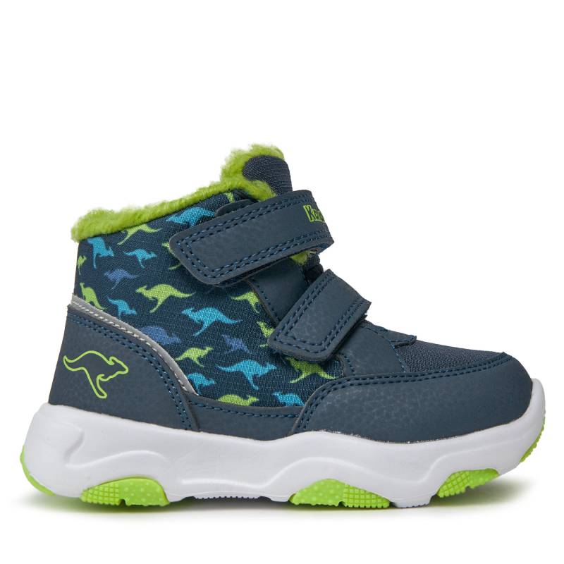 Schnürschuhe KangaRoos KS-Goku V 02220-000-4054 Dk Navy/Lime von Kangaroos