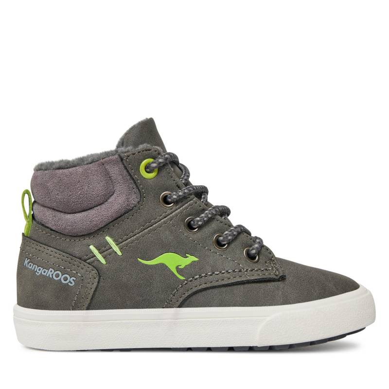 Schnürschuhe KangaRoos Kavu 18769 000 2014 Grey/Lime von Kangaroos