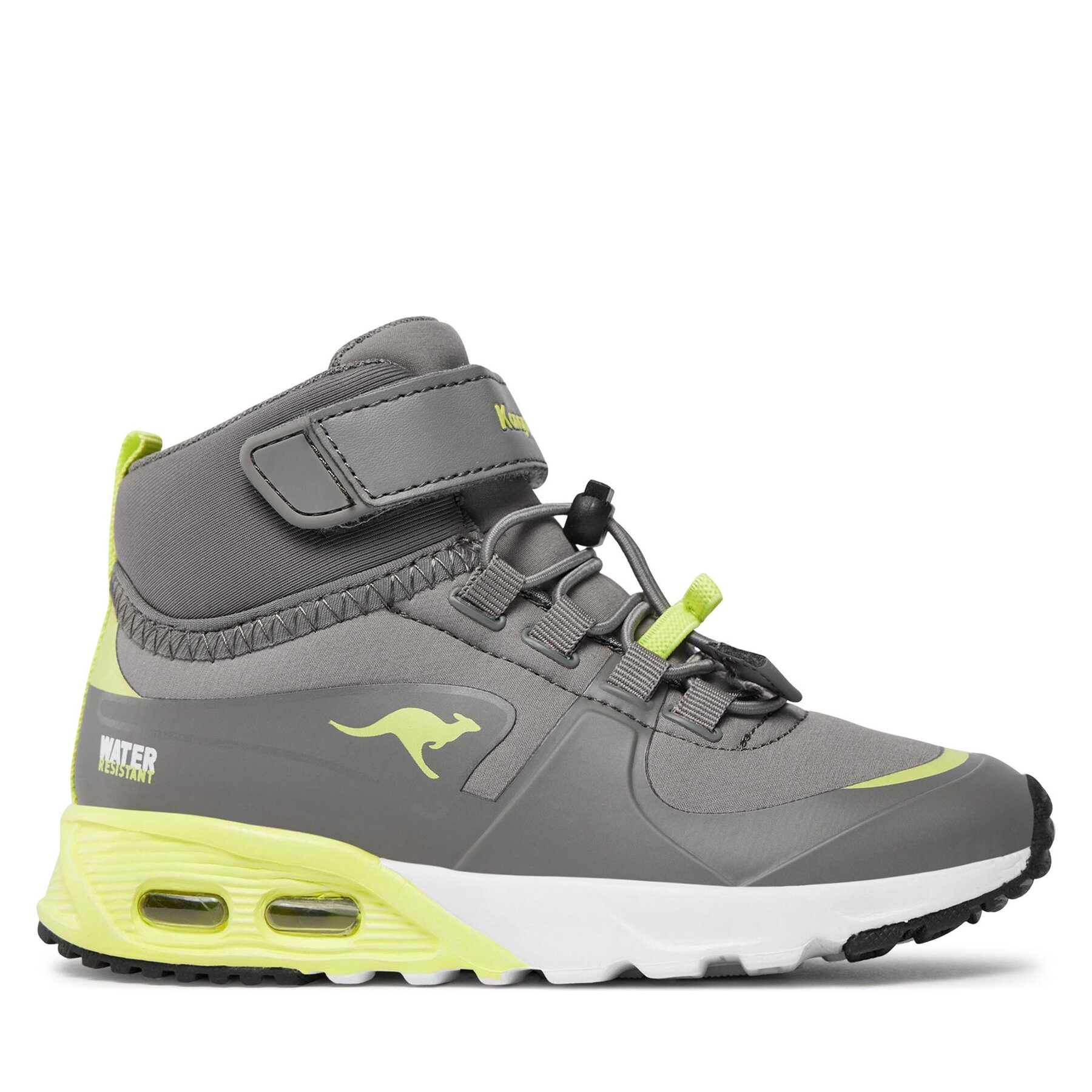 Schnürschuhe KangaRoos Kx-Hydro Ultimate 18598 000 2215 Grey/Limetta von Kangaroos