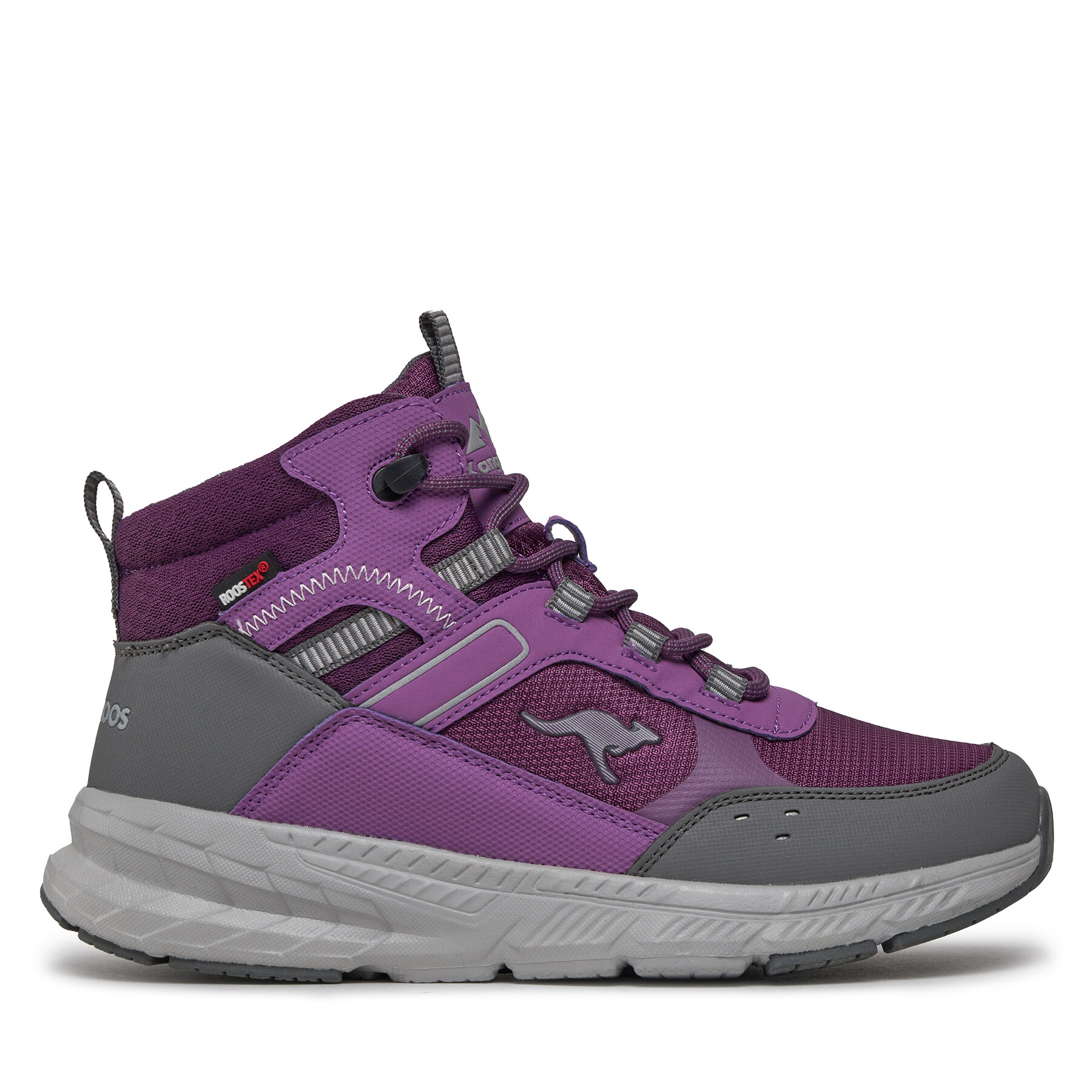 Trekkingschuhe KangaRoos K-UO Take Mid RTX 81141-000-6349 Grape/Steel Grey von Kangaroos