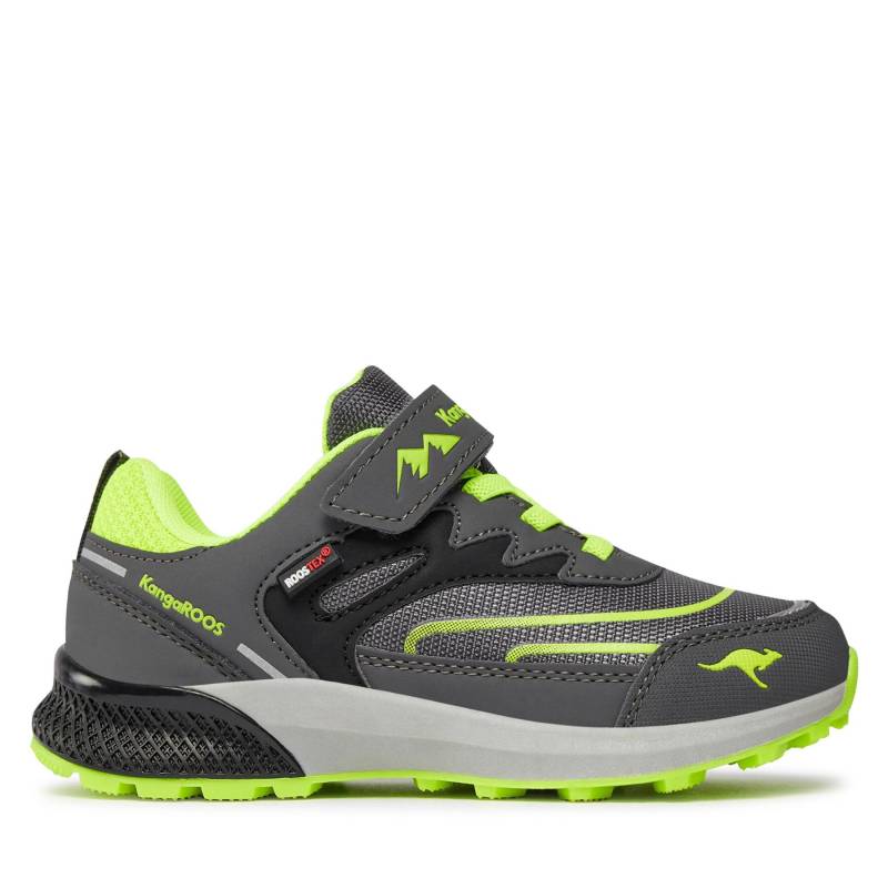 Sneakers KangaRoos K-Hk Teak Low Ev Rtx 18942 000 2014 Steel Grey/Lime von Kangaroos