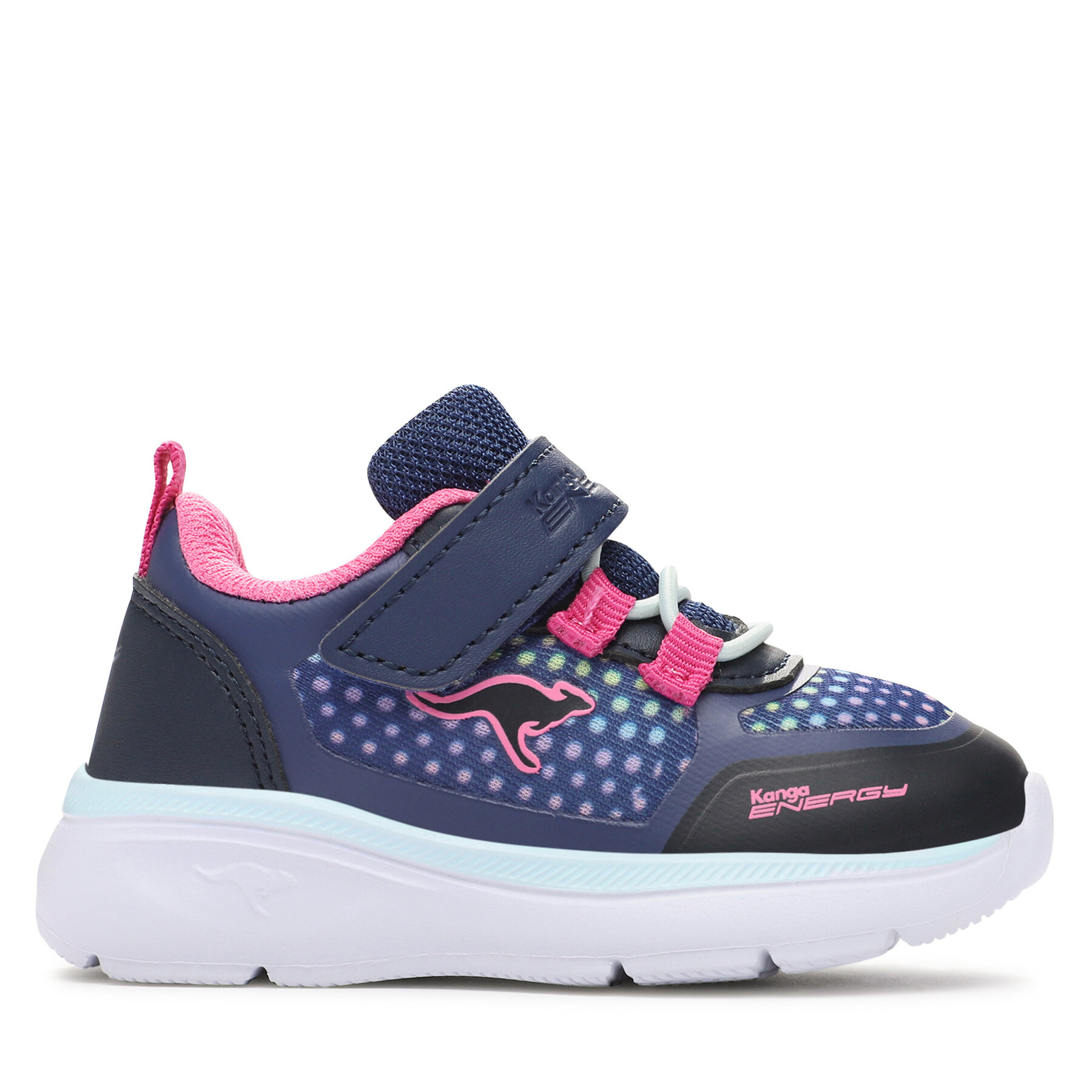 Sneakers KangaRoos K-Iq Swatch Ev 00001 000 4204 M Dk Navy/Daisy Pink von Kangaroos