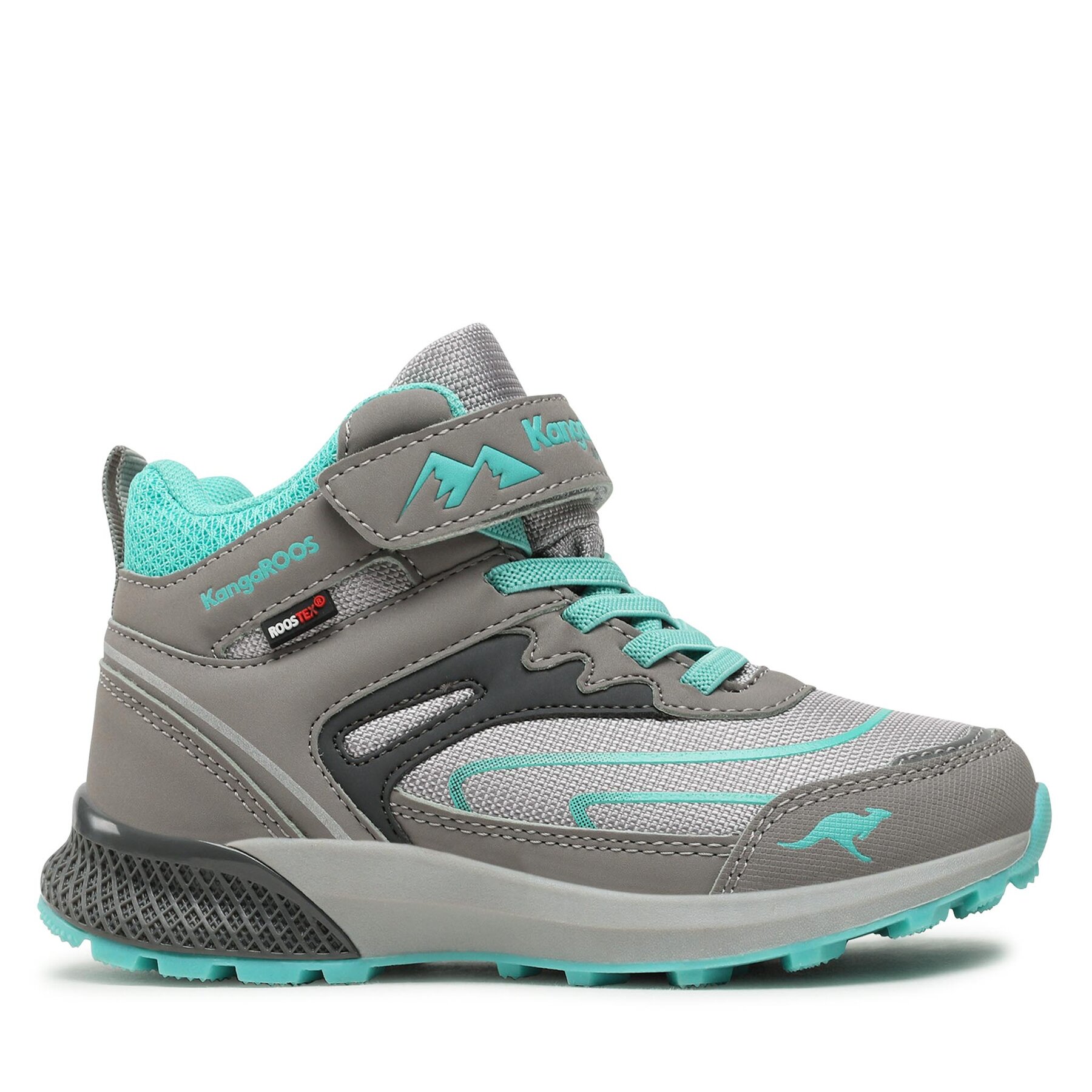 Trekkingschuhe KangaRoos K-Hk Teak Mid Ev Rtx 18943 000 2184 Ultimate Grey/Ocean von Kangaroos