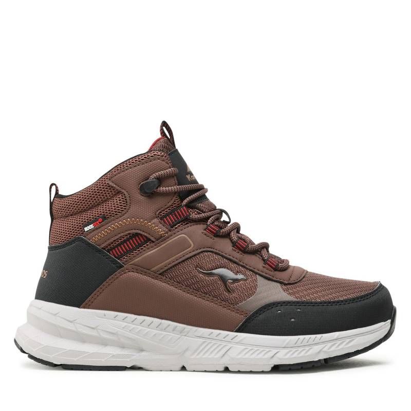 Schnürschuhe KangaRoos K-Uo Take Mid Rtx 81141 000 3040 Coffee/Rouge von Kangaroos