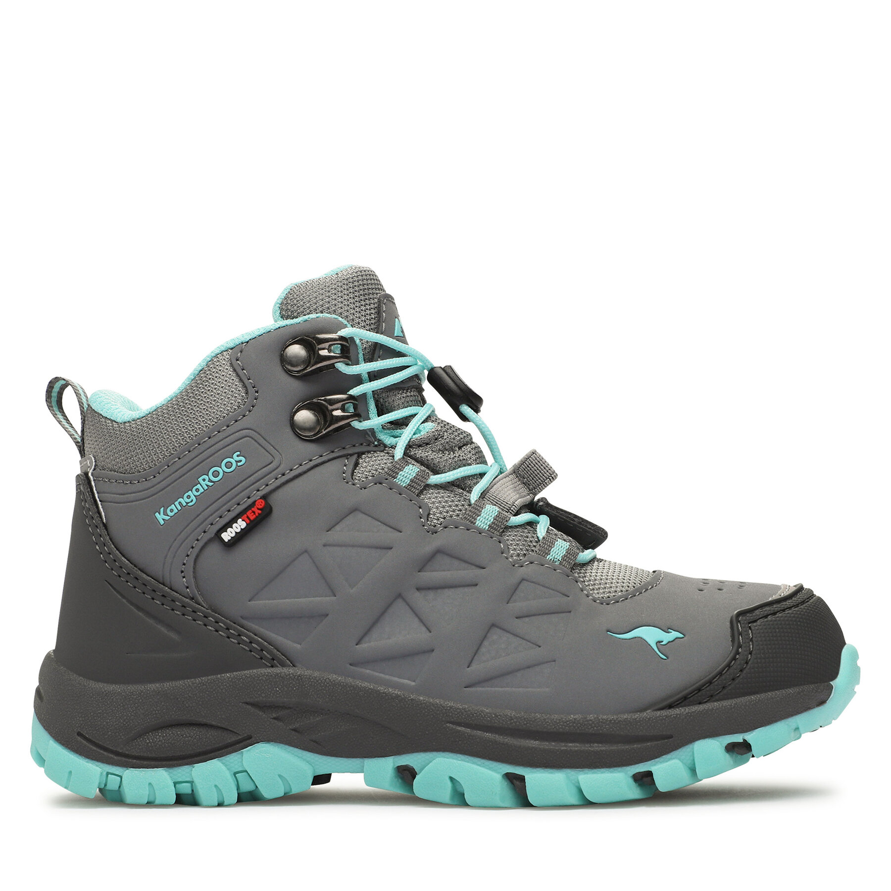 Trekkingschuhe KangaRoos K-Xt Para Mid Rtx 18945 000 2170 Steel Grey/Ocean von Kangaroos