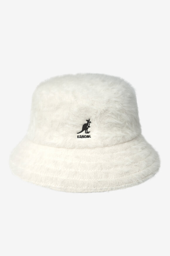 Kangol Kunstfell-Fischerhut / Bucket Hat | Ivory | unisex  | M von Kangol